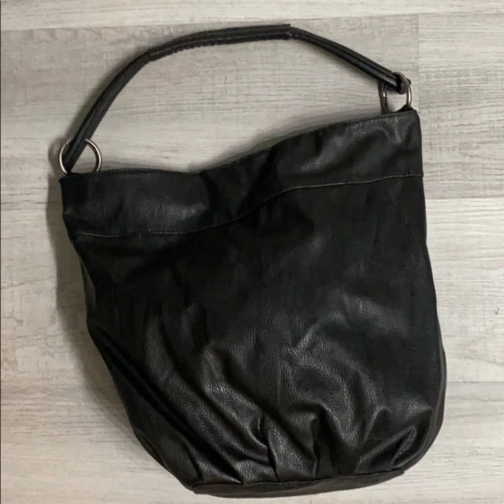Roxy Black Shoulder Hobo Bag